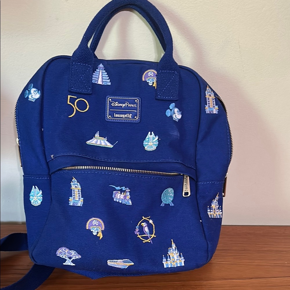 Disney Loungefly canvas 50th anniversary